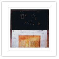 Mediterraneo- 1984 - cm. 120x120 -tecnica mista su legno