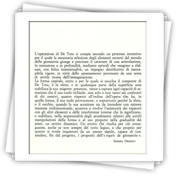 1974 personale Galleria Inquadrature 33 Firenze 