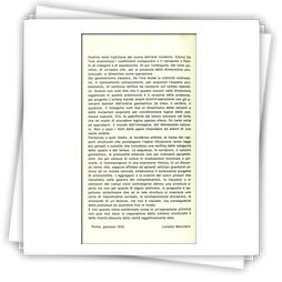 1976 personale Galleria Domenicani Bolzano 