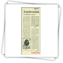 1977 personale Galleria 9 Colonne Trento 