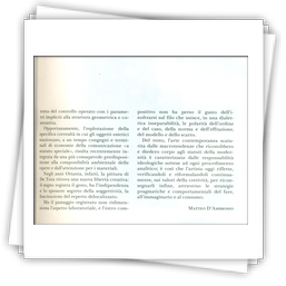 testo di Matteo  D'Ambrosio pag 2  x catalogo mostra antologica Museo di Gallarate dal 21.2 al 20.3 1993