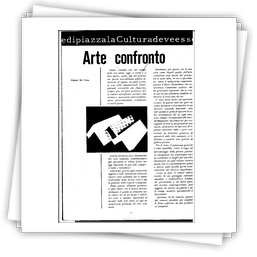 Testo su rivista L'incontro di Gianni De Tora