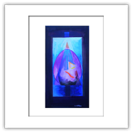 de ovi historia-1990 acquerello e acrilico su cartamano cm 29x54