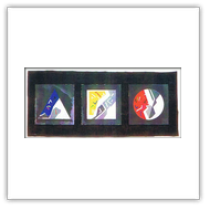 The signs in the world-acrilici su carta intelata  cm 60x160