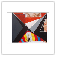Volare 1998 tecnica mista su carta cm 29x34