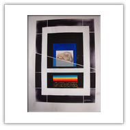 Le mani... tecnica mista su carta 1996 cm 50x70