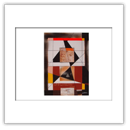 Le penne leveranno- tecnica mista su carta 1996 cm 50x70