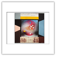 Non mi legga- tecnica mista su carta 1995 cm 50x50