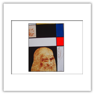 Ma quale maschio -2007 tecnica mista su cartoncino-cm 20x28