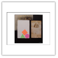 De architectura tecnica mista su tela 1996 cm 30x30